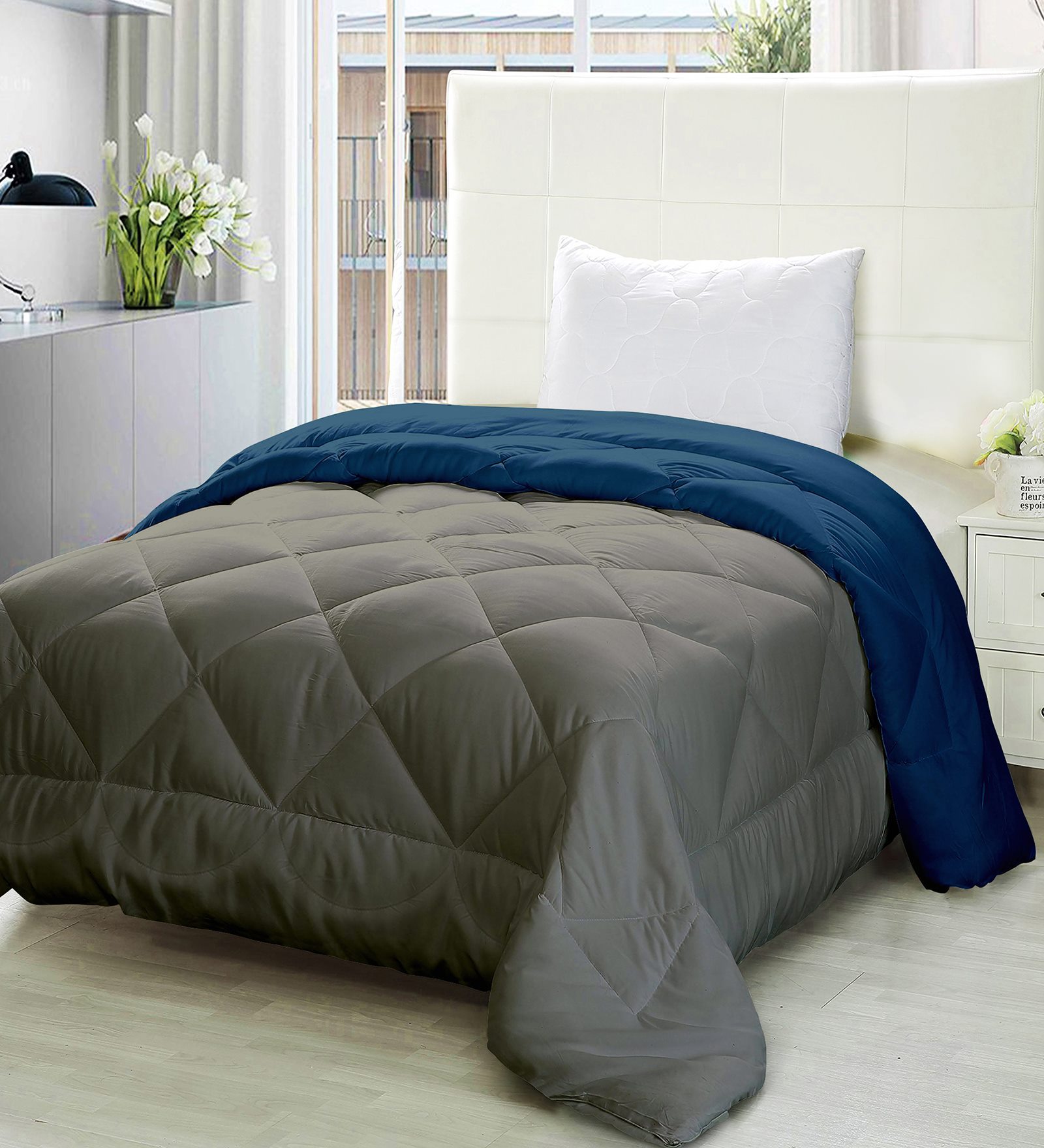 Polyester 200 GSM AC Room Single Bed Comforter
