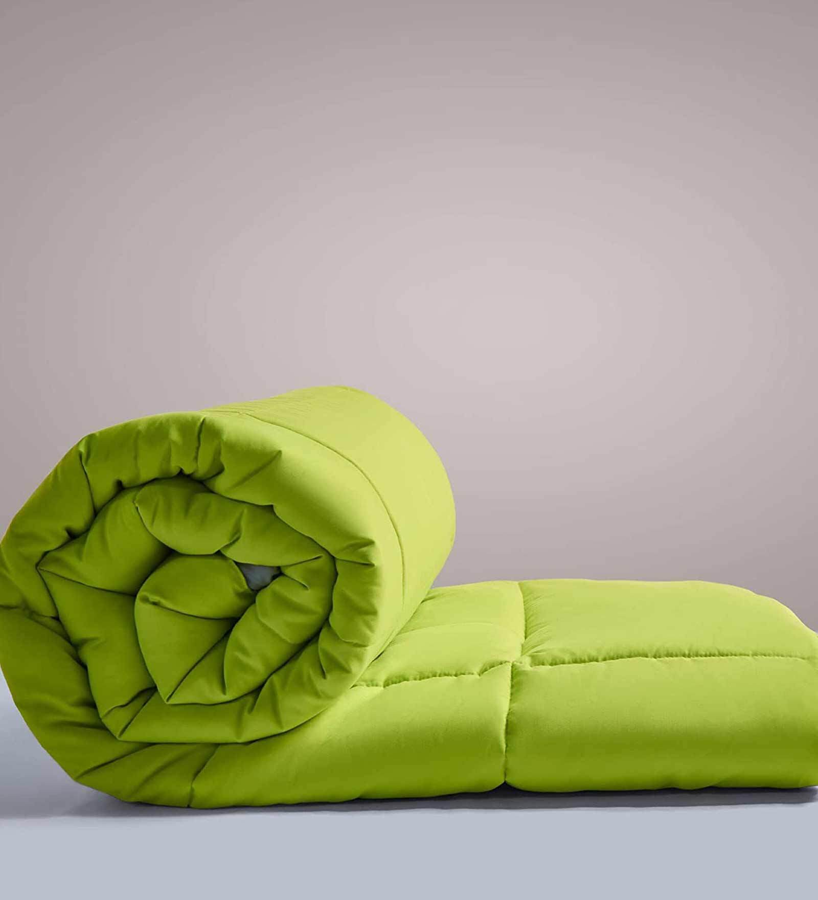 Grey Microfibre 200 AC Room Single Bed Comforter