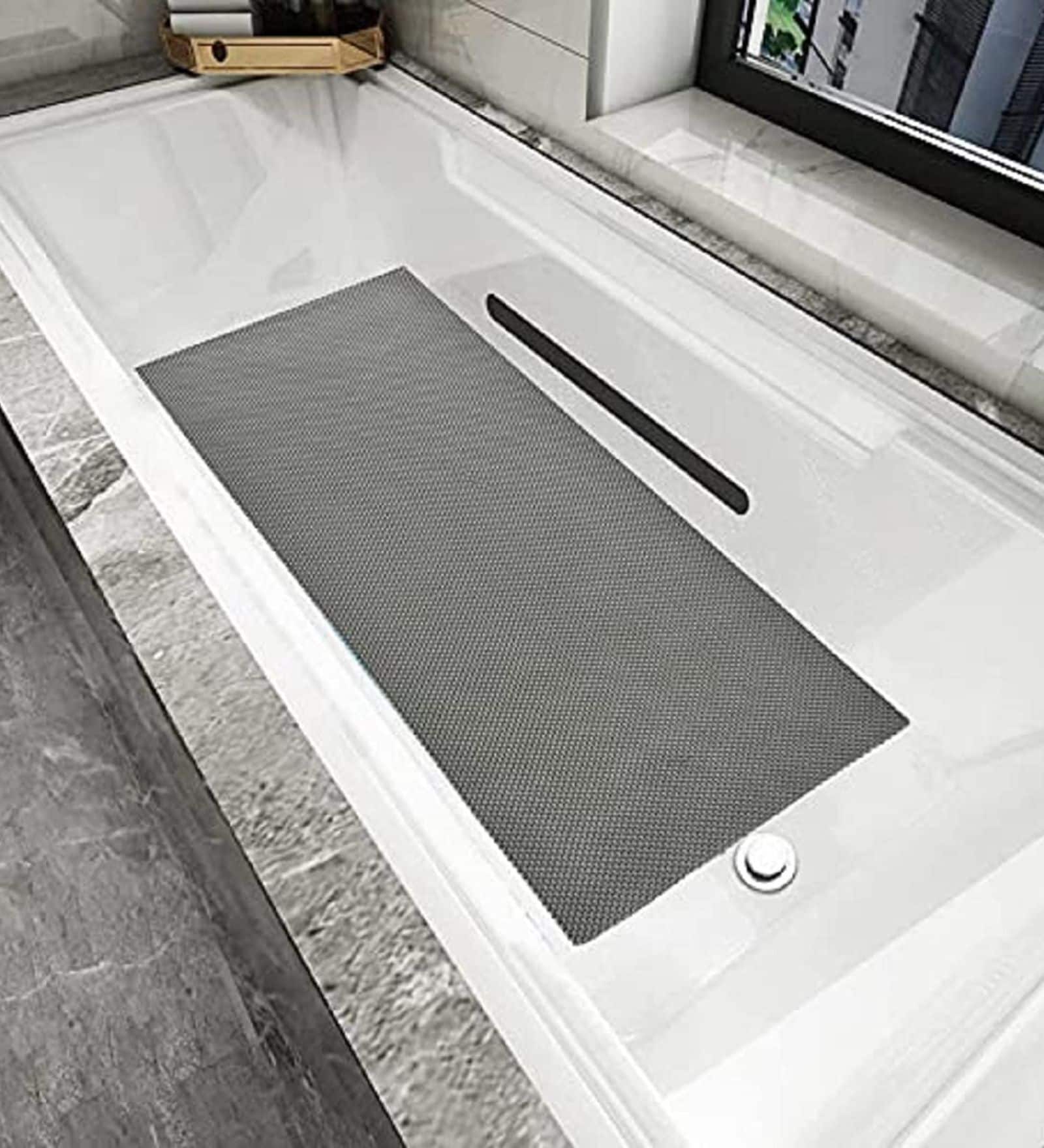 Grey Antiskid 2 x 4 Feet PVC Bathroom Mat