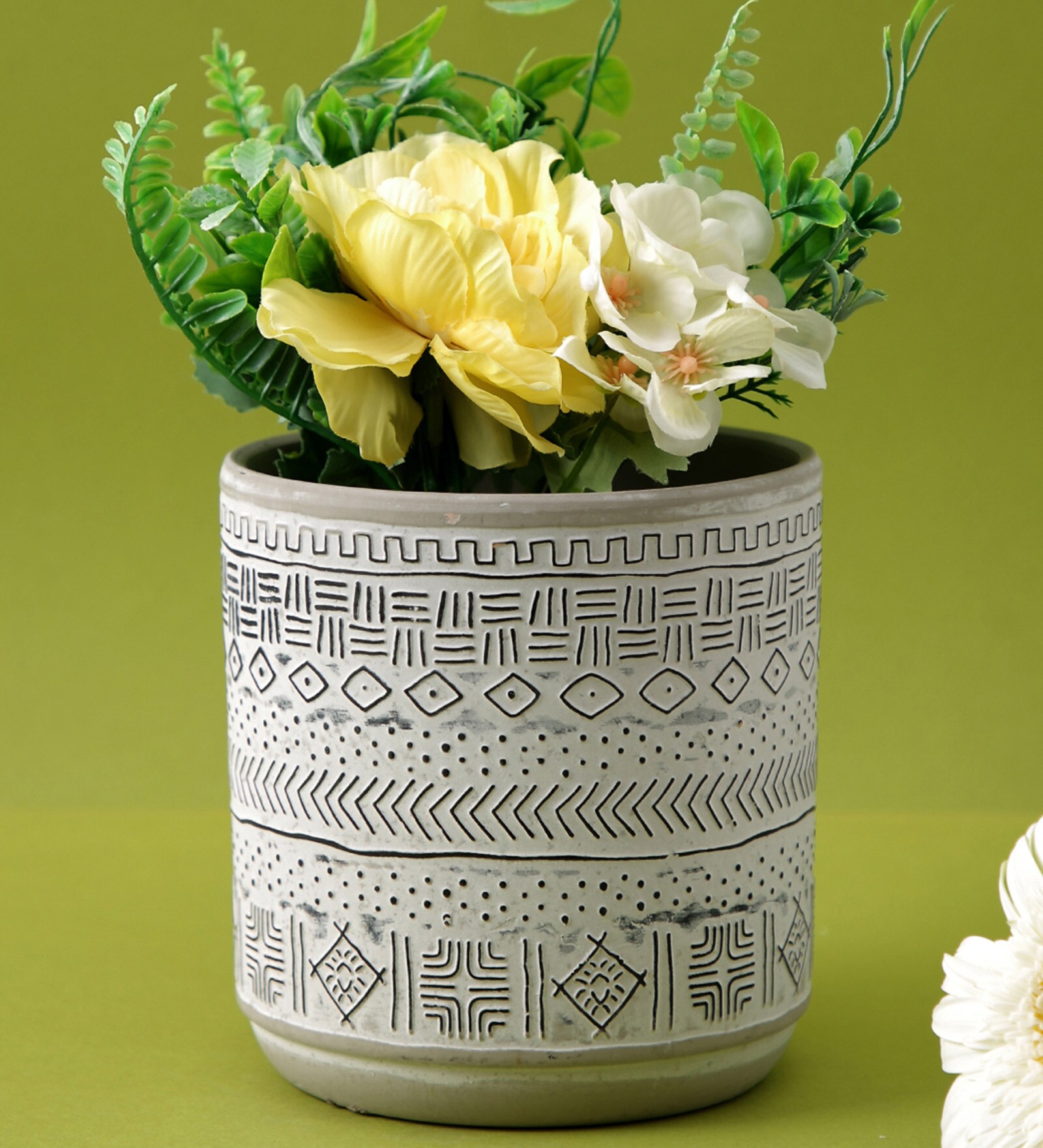 Buy Grey Ceramic Desk Pot by Tayhaa at 52 OFF by Tayhaa Pepperfry