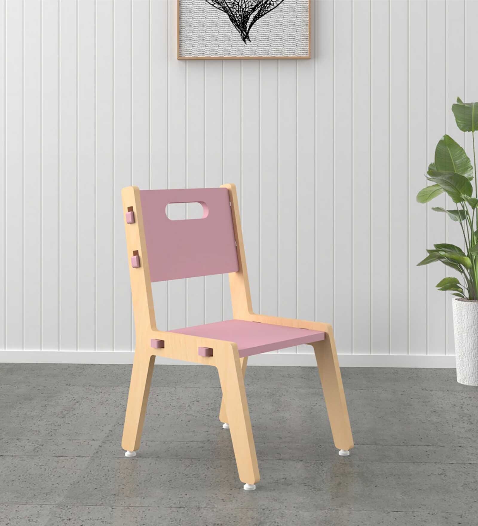 Buy Grey Guava Kids Study Chair in Pink Colour at 5 OFF by X&Y