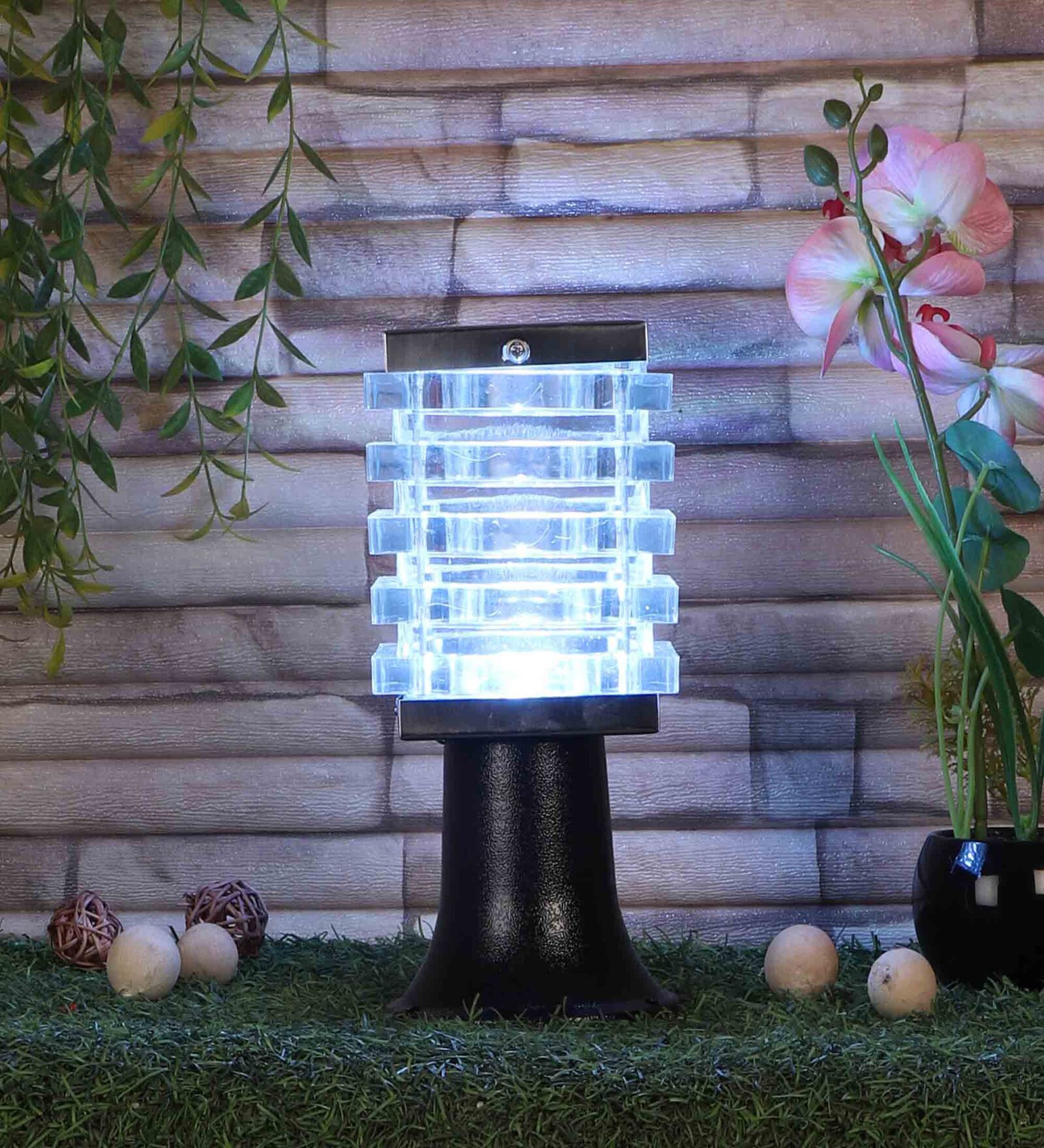 Merriam Grey Iron Gate Light