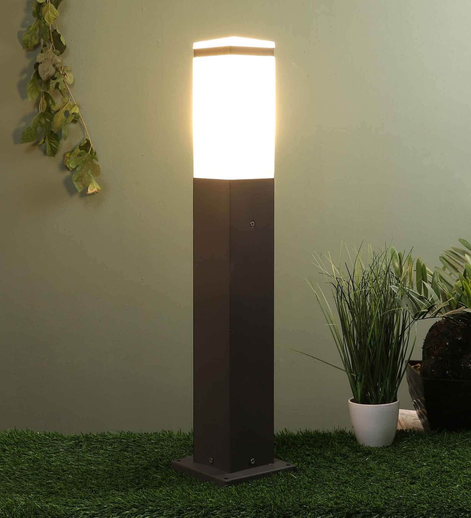 Marino Grey Metal Garden Light
