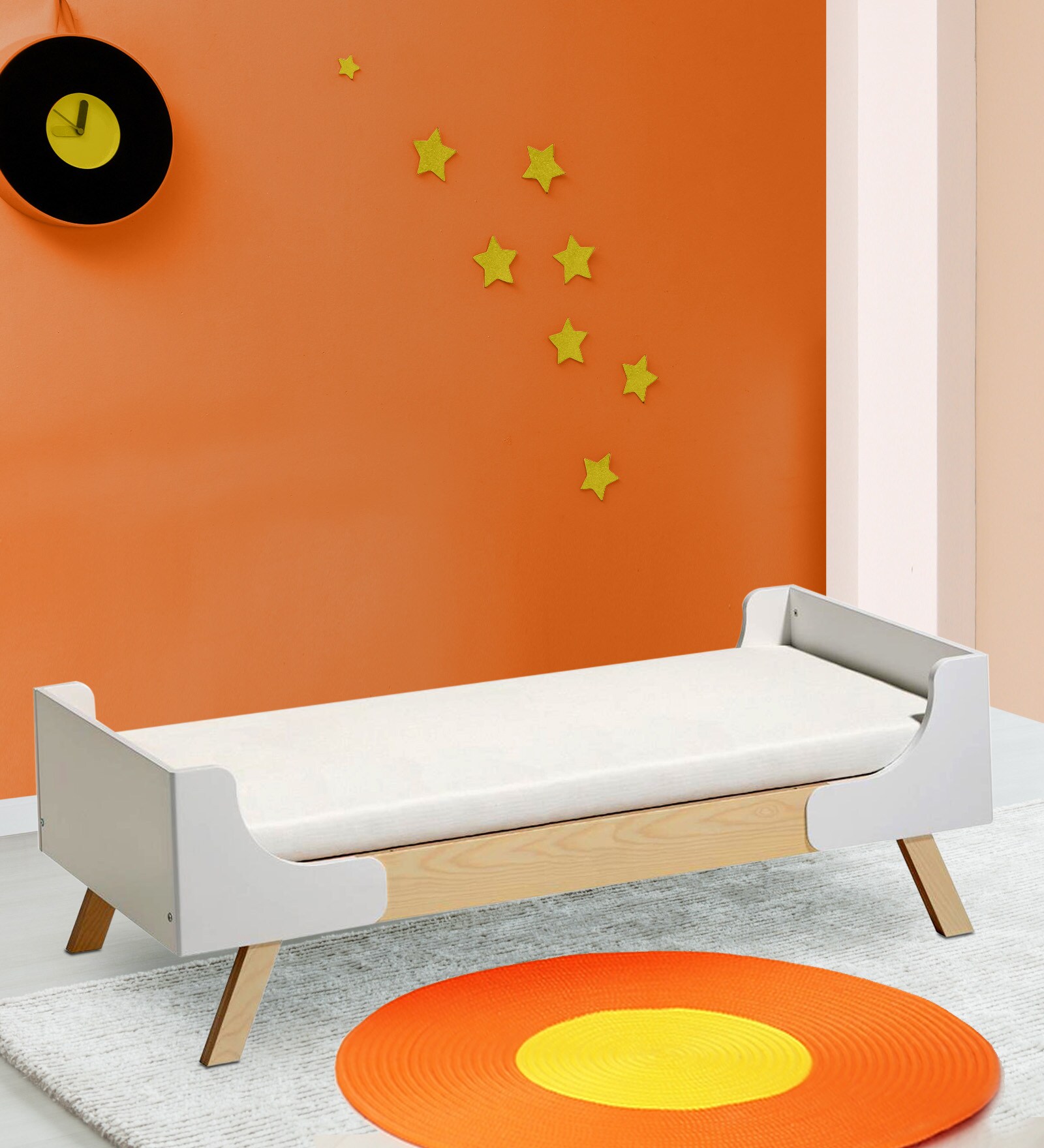 Buy GrowMate Toddler Extendable Bed by Papaya Kids Online Kids Beds