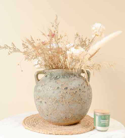 Grand Heritage Ceramic Vase