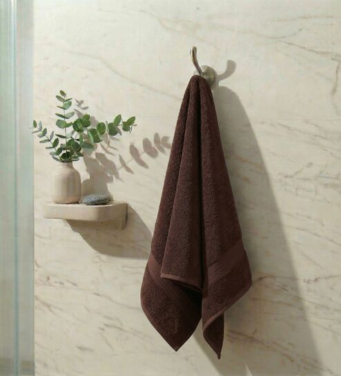 Green 100% Cotton 380 Gsm Bath Towel