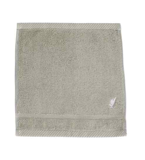Green Bamboo Cotton Solid 650 GSM Face Towel Set (4Pc)