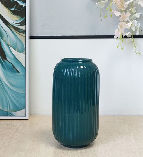 Green Ceramic Table Vase by Art Street