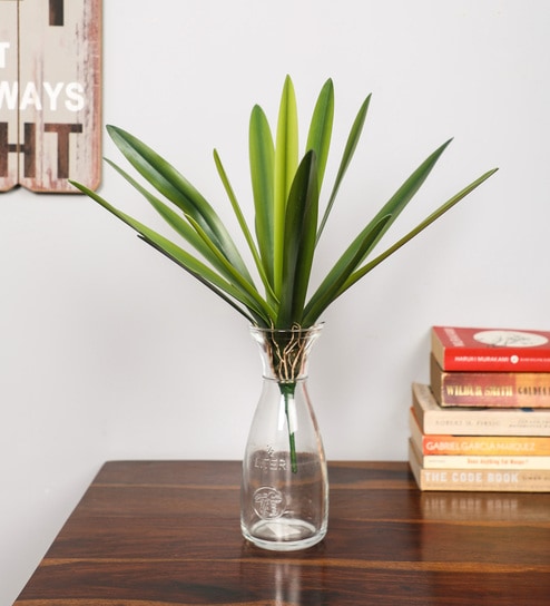 Green Fabric Artificial Plant without Pot