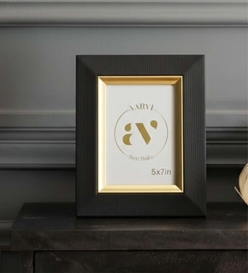 Green Faux Leather Wall And Tabletop Photo Frame 5X7Inches