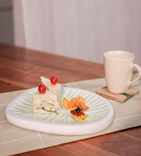 Green Mango Wood Appetizer Platter