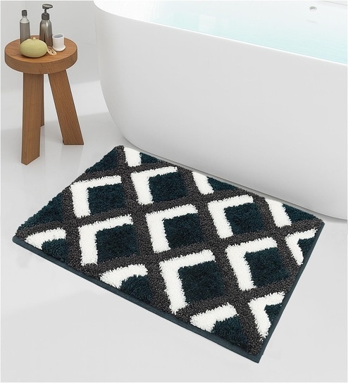 Green Microfiber 16x24 Inches Super Soft Bath Mat