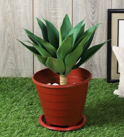 Green Polyester Artificial Foxtail Plant Without Pot