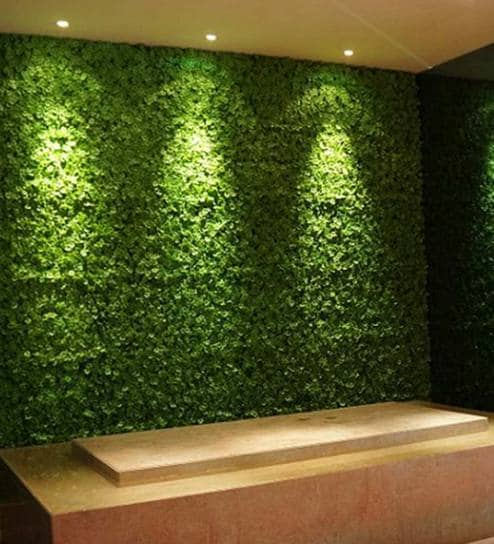 Buy Green Pvc Vertical Gardening Mats With Small Green Leaves