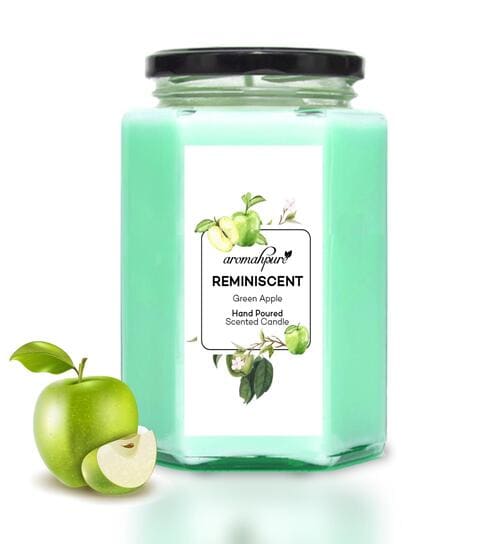 Hexa Green Soy Wax Scented Candle