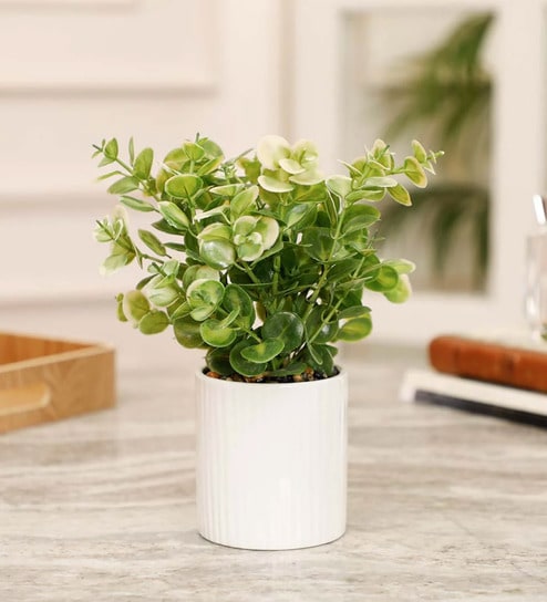 Green Zelen Potted Artificial Plant