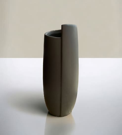 Grey Ceramic Table Vase by Art Street