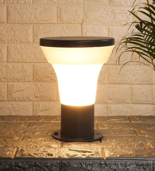 Grey Pvc Gate Light