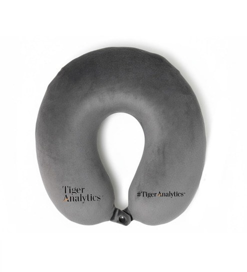 Grey Travel Neck Pillow