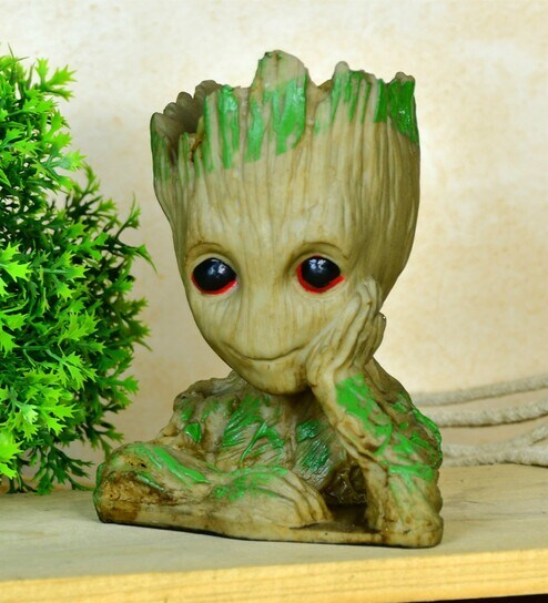 Groot Figurine Planter Artisan Craft & Functional Design