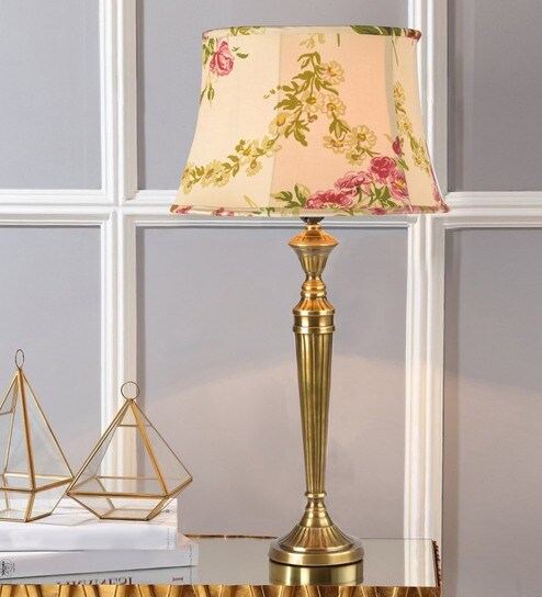 brass base lamp