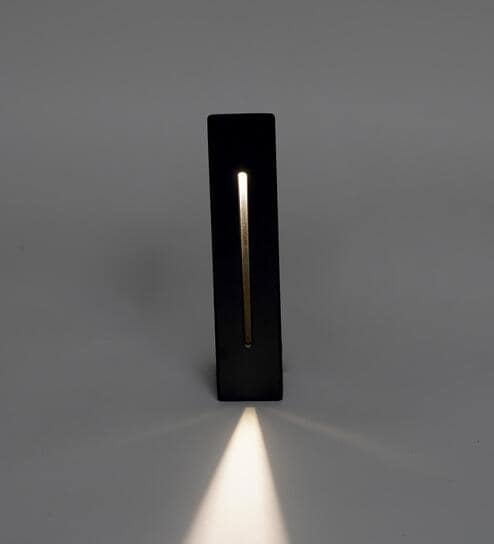 Groult Integrated LED Metal Outdoor Foot Light (Black)