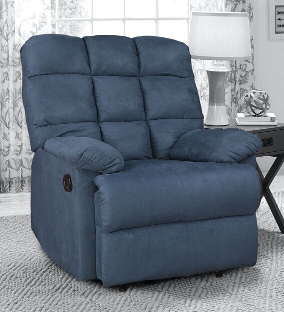 Blue Leather Recliners Odditieszone
