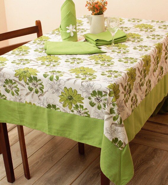 dining table cover set 6 seater
