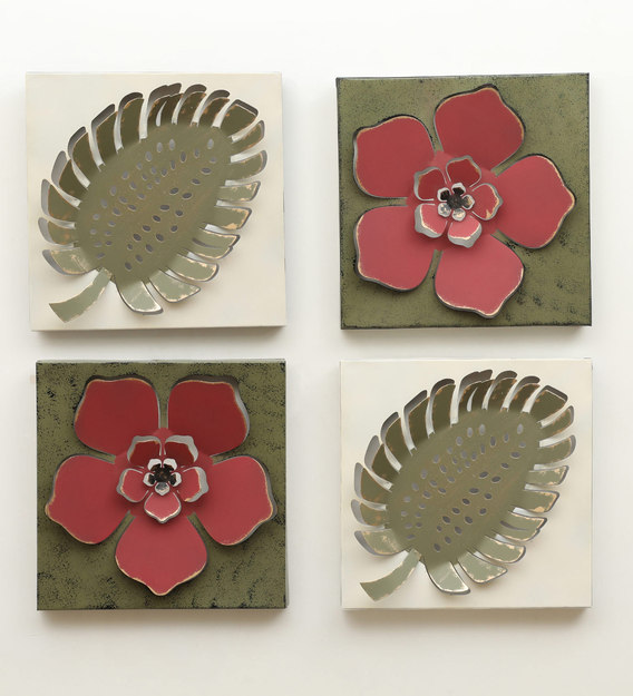 Buy Wrought Iron Decorative In Green Wall Art By Cocovey Online