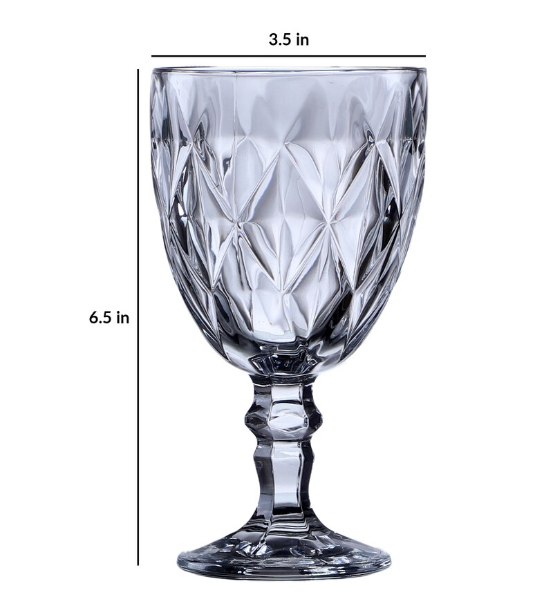 Buy Grace 340ml (Set of 6) Globet Wine Glass by Ceradeco Online Wine