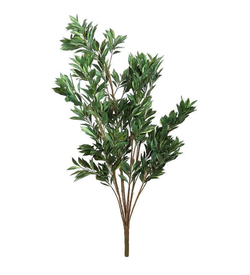 Buy Green Polyester Artificial Draceana Plant Without Pot by PolliNation Online Artificial