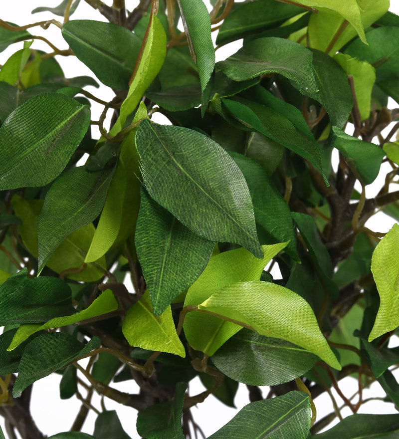 Buy Green Polyester Artificial Plant With pot by Pollination Online Artificial Plants