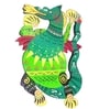 Green Wooden feng Shui Dragon