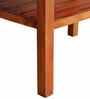 Grabow Mango Wood Book Shelf In Walnet Finish