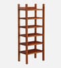 Grabow Mango Wood Book Shelf In Walnet Finish