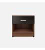Grace Bed Side Table in Walnut & Wenge Colour