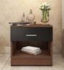 Grace Bed Side Table in Walnut & Wenge Colour