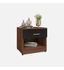 Grace Bed Side Table in Walnut & Wenge Colour