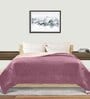 Pink Microfibre 140 AC Room Single Bed Comforter