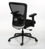 Gracia Mid Back Ergonomic Chair in Black Colour