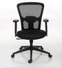Gracia Mid Back Ergonomic Chair in Black Colour