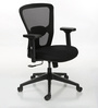 Gracia Mid Back Ergonomic Chair in Black Colour