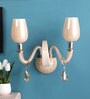 Gracil Beige Crystal Wall Sconces