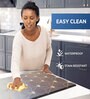Gradation Geometric Microfibre 30x18 Inches Anti Skid Door Mat