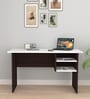 Grady Writing Table in Wenge & White Finish