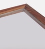 Gramado Sheesham Wood Glass Square Center Table in Provincial Teak Finish with 4 Pouffe Gramado Sheesham Wood Glass Square Center Table in Provincial Teak Finish with 4 Pouffe
