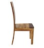 Granada Solid Wood Dining Chair in Natural Walnut Finish