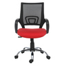 Grand Ergonomic Chair in Red & Black Colour Colour