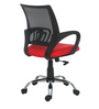 Grand Ergonomic Chair in Red & Black Colour Colour