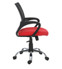 Grand Ergonomic Chair in Red & Black Colour Colour